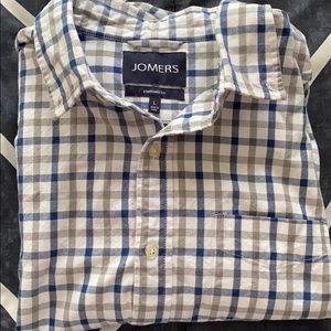 JOMERS Blue/White Button Down